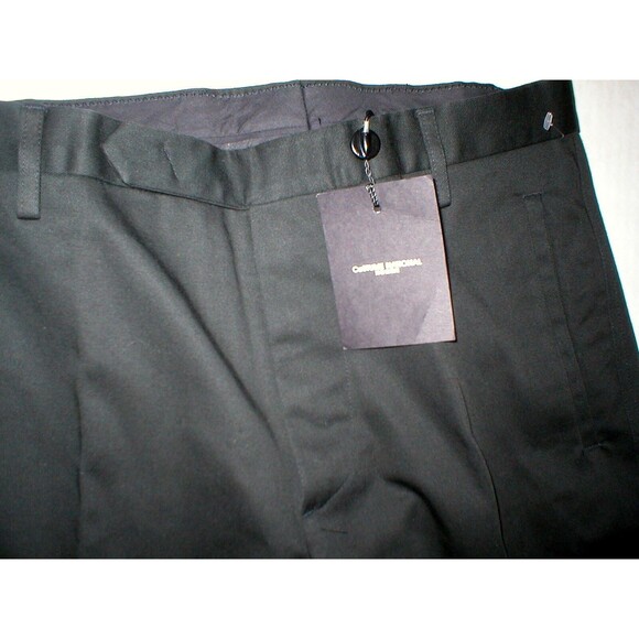 New Mens 44 Italy 28 Designer CNC Costume National Pants Black Trousers Office - Picture 3 of 5
